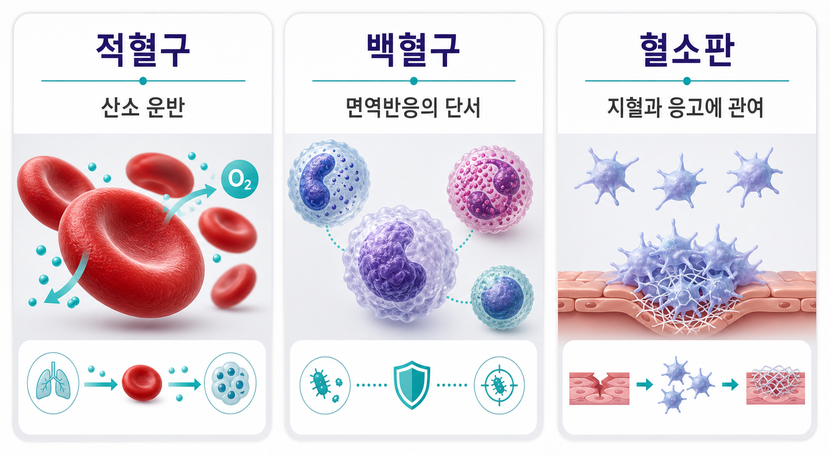CBC에서 살펴보는 적혈구, 백혈구와 혈소판
